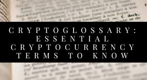 Crypto Glossary